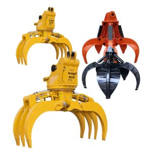 Factory Direct Sale Excavator Four Finger Grapple, Excavator Attchment for 10ton