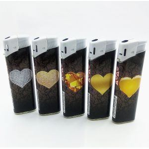 Disposable Electric Lighter Plastic ABS EU Standard Lighter