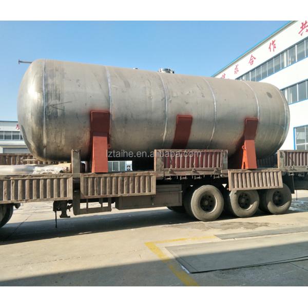 ISO Stainless Steel SS304 SS316 Chemical Storage Tank Horizontal