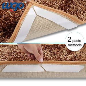 WGO ISO 9001 Non Slip Rug Underlay Carpet Pad OEM ODM With Adhesive Tape