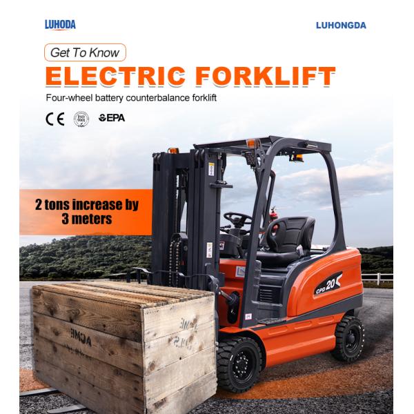 Cheap Forklift Trucks Portable Forklift Electric 4 Wheel 1 Ton 2 Ton 3 Ton Forklift Price