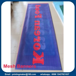 Large Building Fence Advertising Vinyl Mesh Banner