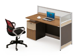 Quality modern one seater office workstation table for sale