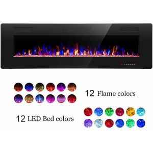 12 Bed Color Mode AJUNION 60 Inch Wall Mounted Silk Screen Printing Electric