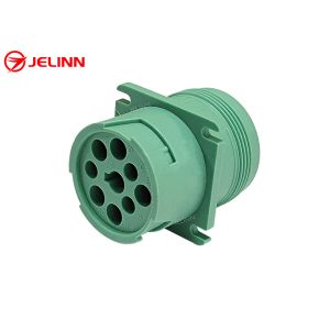 Green Type 2 Deutsch 9 Pin J1939 Male Plug Connector with 9 PCS of Pins