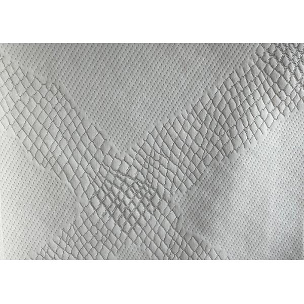 Buy Waterproof Polyester Mattress Fabric , Hometextile Quilted Jacquard Cotton Fabric at wholesale prices