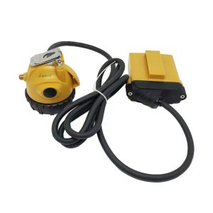 800mA Corded Mining Lamps with One Main Light and Two Auxiliary Lights