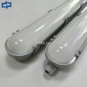 IP65 IK08 5FT 44W LED Batten Fixture For Parking Garage Linkable LED Battens