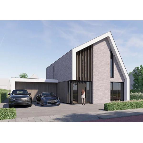 High-Quality Prefabricated 2-Storey Villa Quick Assembly Modular Homes With Light Steel Frame As/Nzs