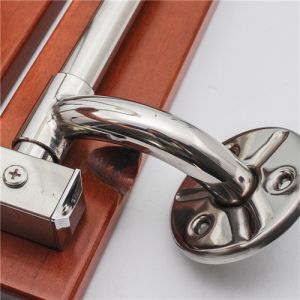 Loading Weight 160KG Fold Down Shower Seat , Relaxing Waterproof Solid Wooden