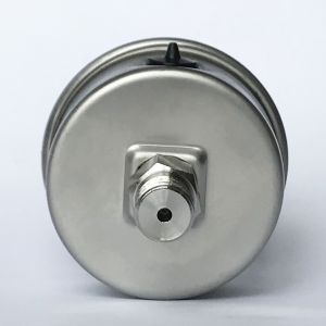 1/8 NPT 300 Bar Liquid Filled Pressure Gauge 1.5 Inches Ss316 Wetted Parts