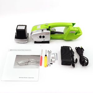 Quality JD13/16 Electric Strapping Tool With Friction Welding And Adjustable Tension Force 11.1V Motor Lithium-Ion Technology for sale