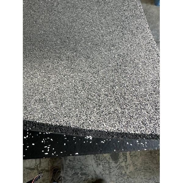 Premium 15~50 mm Recycled Tyre Rubber Flooring Mats with Colorful Fleck for Gym and Exercise Rooms