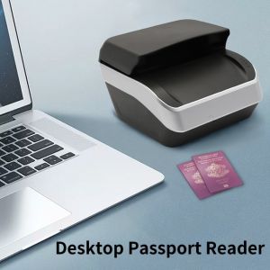 Passport Size USB Interface High Speed ID Document Scanner and Automatic OCR MRZ