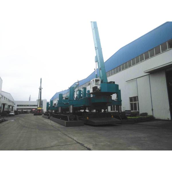 China CE 1.6m 1.9m Piling Stroke Hydraulic Piling Machine on sale