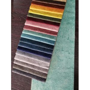Upholstery Luxury Velvet Fabric Custom Embossed Fabric For Sofa
