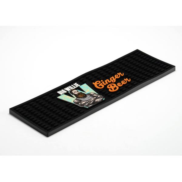 Buy Wholesale Flexible Soft PVC Rubber Rail Runner Bar Mat, Service Station Bar Drip Mat at wholesale prices