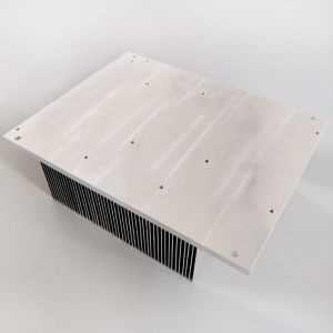 Silver Practical Rectifier Heat Sink , Rustproof Aluminum Heat Sink Fins