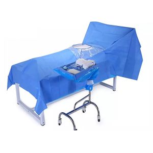 Cardiovascular Procedure Pack SMS Fabric Sterile Green Surgical Essential