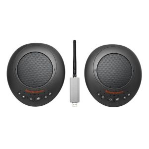 RF2.4G / USB cable Wireless Speakerphone for Conference with Daisy Chain , Omni