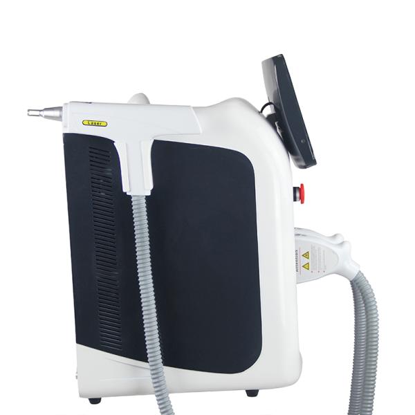2022 Portable 2 in One IPL Nd Yag OPT Freckle Whitening Laser Tattoo Hair Removal Equipment