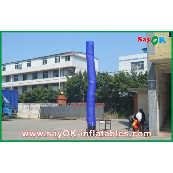 Sky Dancer Inflatable Blue Inflatable Guy Air Sky Dancer With Bottom Blower