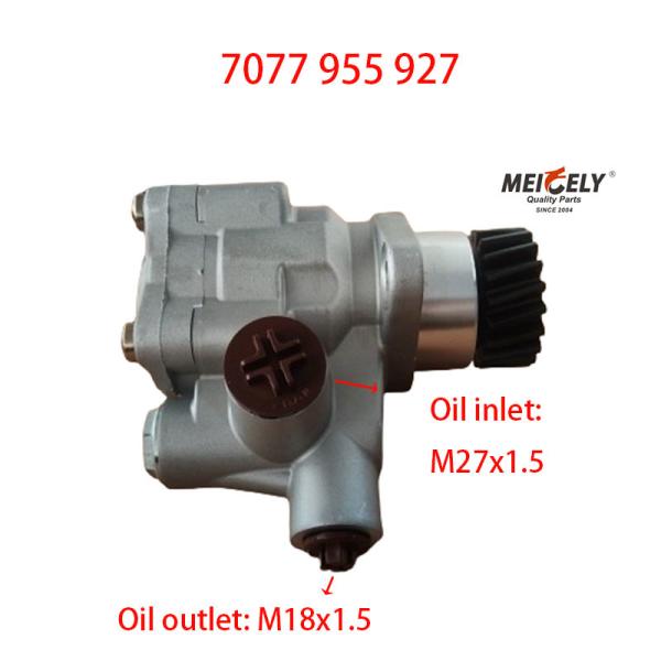 SINOTRUK HOWO Truck Parts 7077 955 927 Power Steering Pump