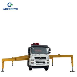 18000kg Concrete Truck And Pump 400l Large Diesel Pump Truck