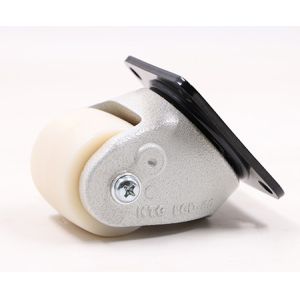 Industrial Top Plate Locking 60mm Polyurethane Swivel Casters wheels 540kg