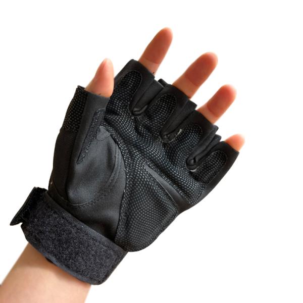Customized Half Finger Training Gloves for Campus Safety and Flame-Retardant Protection