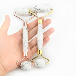 White Turquoise Jade Facial Roller