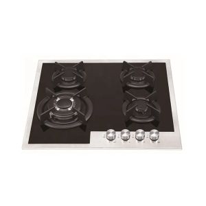 Custom Gas Cooktop 4 Burner Gas Hob With Tempered Glass