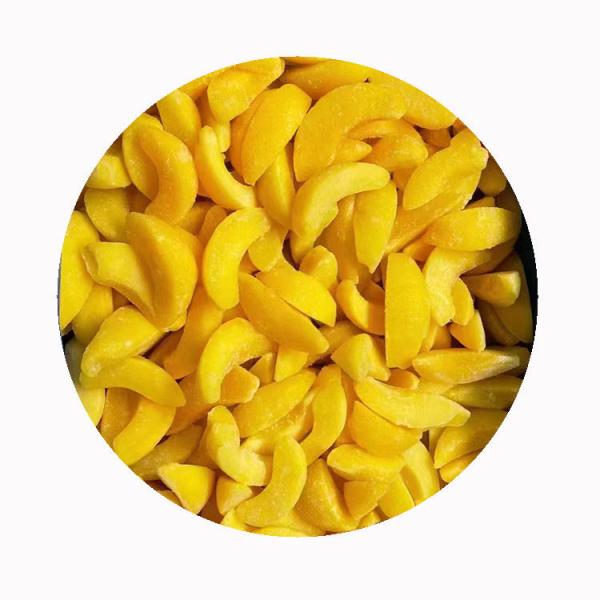 Buy IQF Best 1/6 Freeze Yellow Peach Half Peach Sliced Hot Sail Bulk Organic Fruit Frozen Freezing at wholesale prices