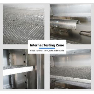 UV Test Chamber 254nm Wavelength ±0.5℃ Temperature Accuracy