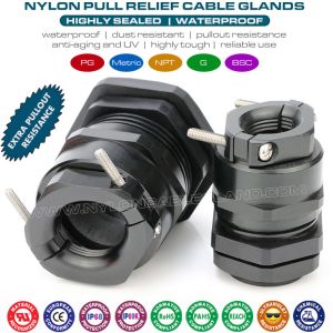 Quality Adjustable Watertight Black Cable Glands for sale