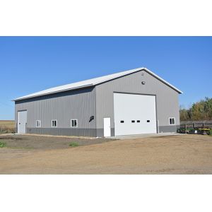 Anti Shock Q345B Shop Building Warehouse Steel Structure