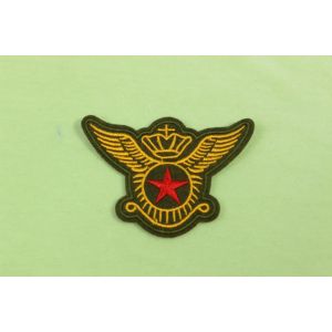 Nondeformed 3D Embroidery Patches , Personalised Embroidered Badges