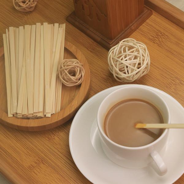18cm Disposable Wooden Cutlery Coffee Wooden Stirring Sticks