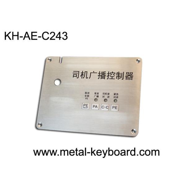 Buy Customizable Access Control stainless steel keypad with Top Panel Mounting at wholesale prices