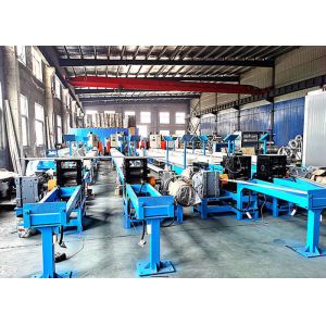 Quality Wires Flattening And Gluing Brad Nail Making Machine Hydraulic Pressure for sale