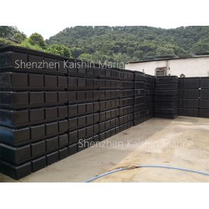 PE Float Pontoon Floatation Basic Part Of A Marine Dock