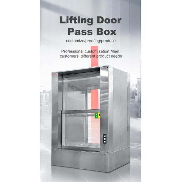 304 Stainless steel Customized lifting door/window pass through cabinet electrical pass through box pass box