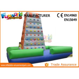 Big Inflatable Sports Games Outdoor Air Rock Climbing Wall CE UL SGS