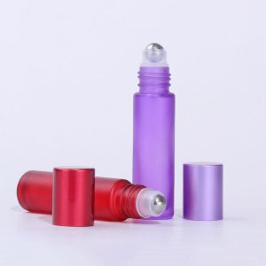 0.35oz Crystal Glass Bottle Essential Oil Roller ODM