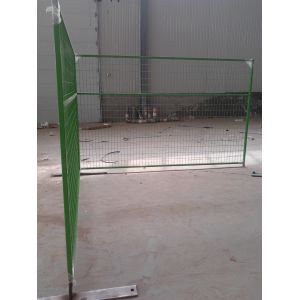 hot sale customization Canada PVC coated temporary fence china