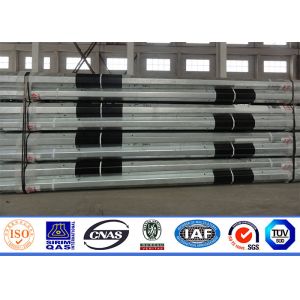 HDG Transmission Line 10MM 160km/H Steel Tubular Pole