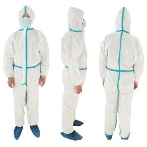 63G GSM Lightweight Full Body Protection Suit S-XXL Size For Safety