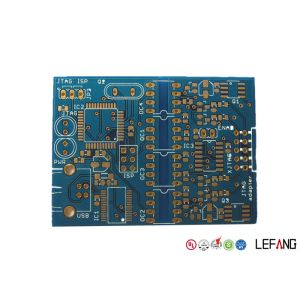 Blue Ink Medical Device PCB , General Pcb Board For Electronics Medical