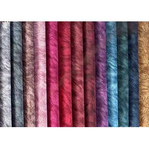 Plain Printed Pattern Suede Sofa Fabric For Furniture