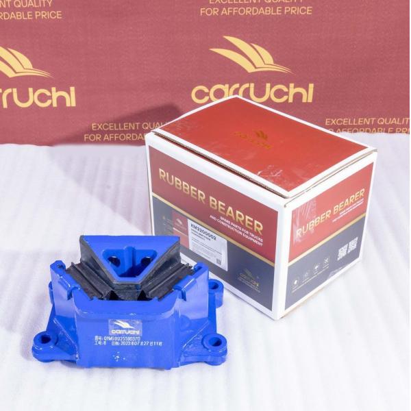 Buy WG9925590370 SINOTRUK HOWO t7h engine Spare Parts Rubber support at wholesale prices